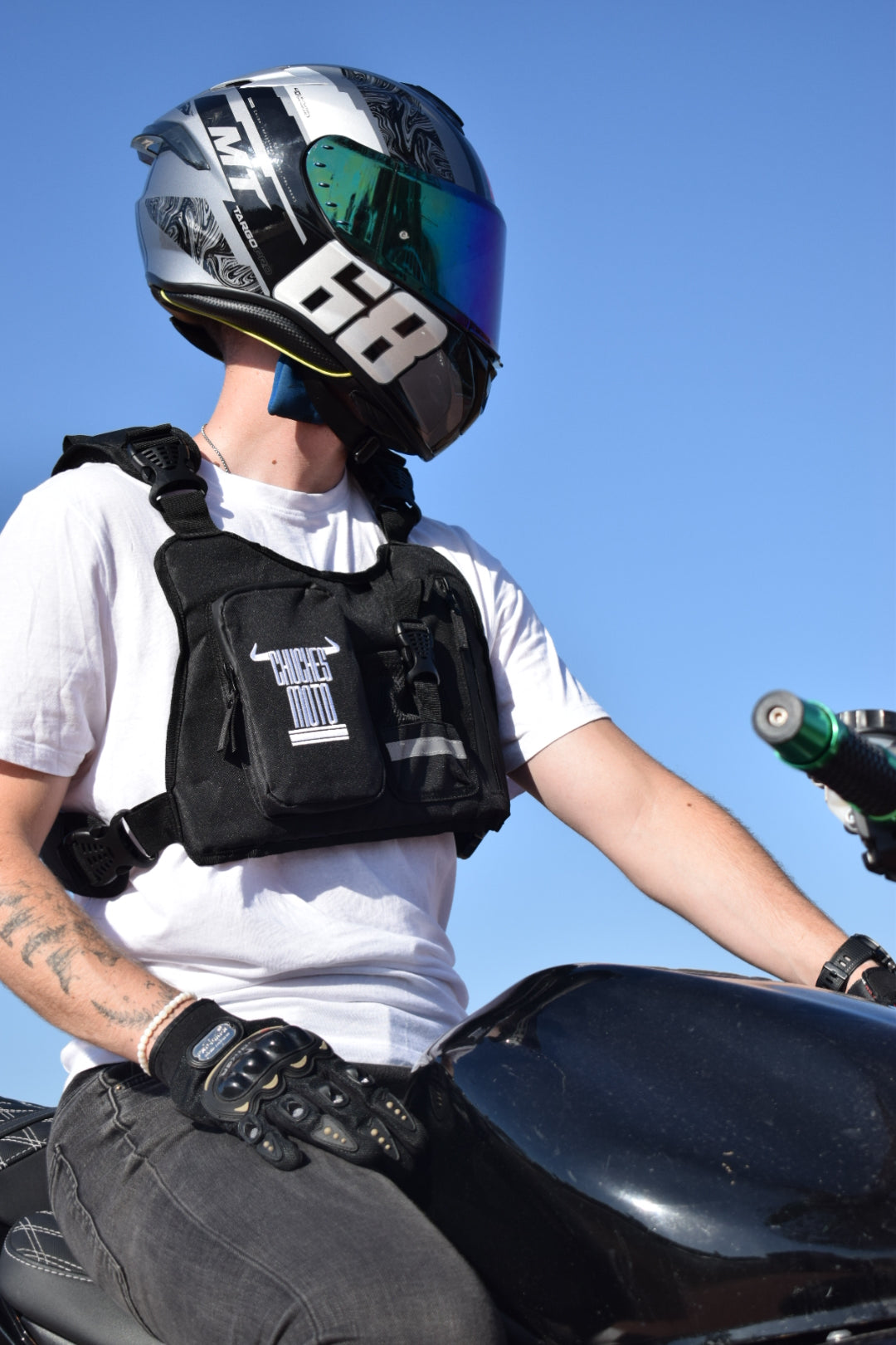 Biker Vest for Engraving