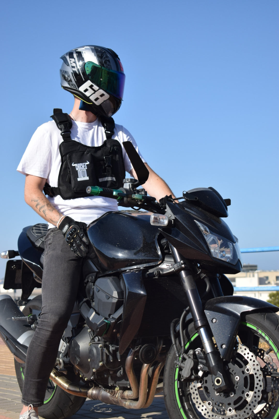 Biker Vest for Engraving