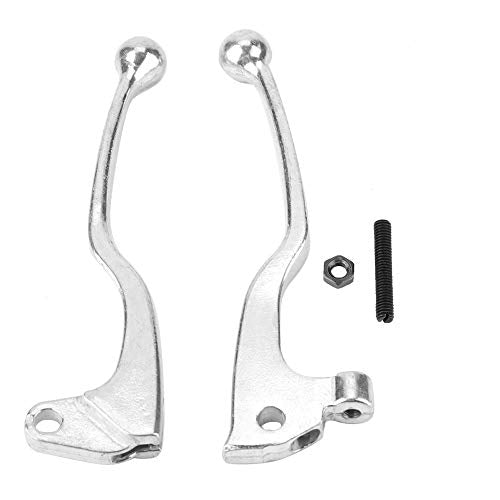 Aramox Brake Lever Handle, Motorcycle Clutch Pair Brake Lever for YZ80 YZ125 TW200 XT 225 250 XT225 XT250 TTR250 XT350 XT600 TT600