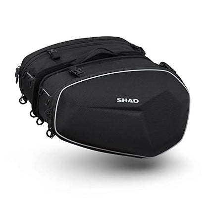 Semi-rigid saddlebags for motorcycle 46L-58L- SHAD E48