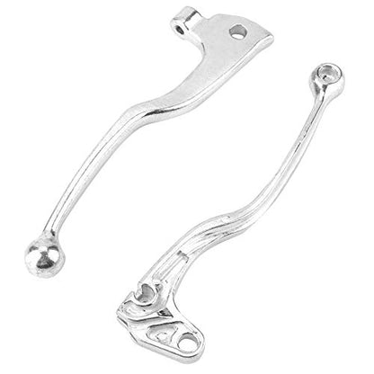 Aramox Brake Lever Handle, Motorcycle Clutch Pair Brake Lever for YZ80 YZ125 TW200 XT 225 250 XT225 XT250 TTR250 XT350 XT600 TT600