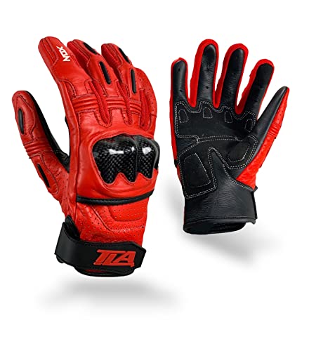 Guants de Moto de Cuir TLA NOX