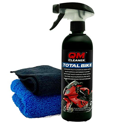 Cleaning pack for Motorcycle and Helmet - QM Cleaner