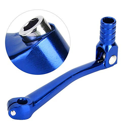 Jadeshay Moto Accessorio Universale di Modifica per Motocicletta CNC Leva del Cambio in Lega di Alluminio 150x65mm (Blu)