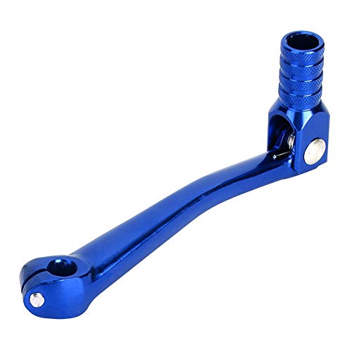 Accessoris de moto Jadeshay Universal de modificació CNC Palanca de canvi de marxes d'aliatge d'alumini 150x65mm (Blau)