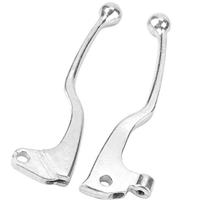 Aramox Brake Lever Handle, Motorcycle Clutch Pair Brake Lever for YZ80 YZ125 TW200 XT 225 250 XT225 XT250 TTR250 XT350 XT600 TT600