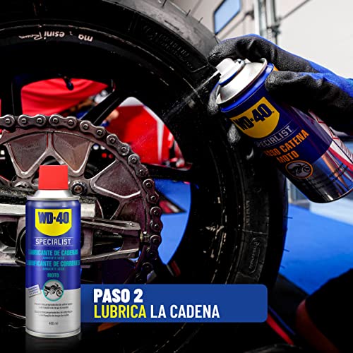 Kit de Manteniment de Cadena de Moto WD-40