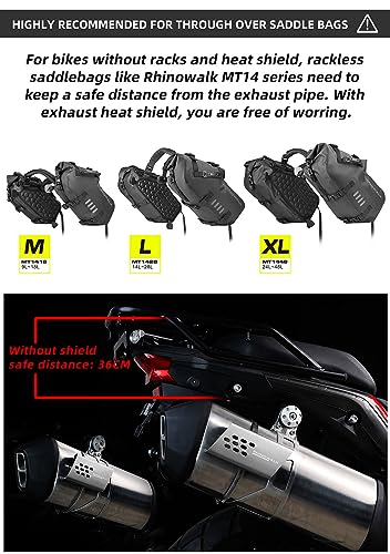 Bolsas laterales para moto de 28 - WILDKEN