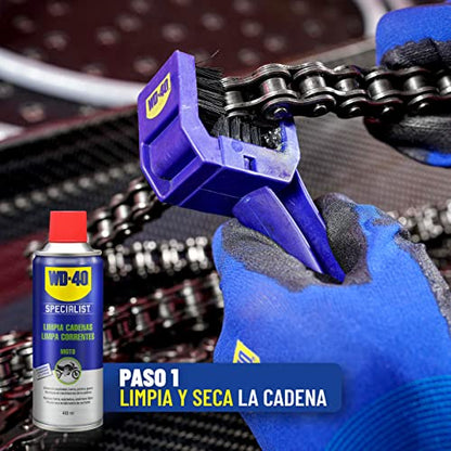 Kit Mantenimiento Cadena Moto WD-40