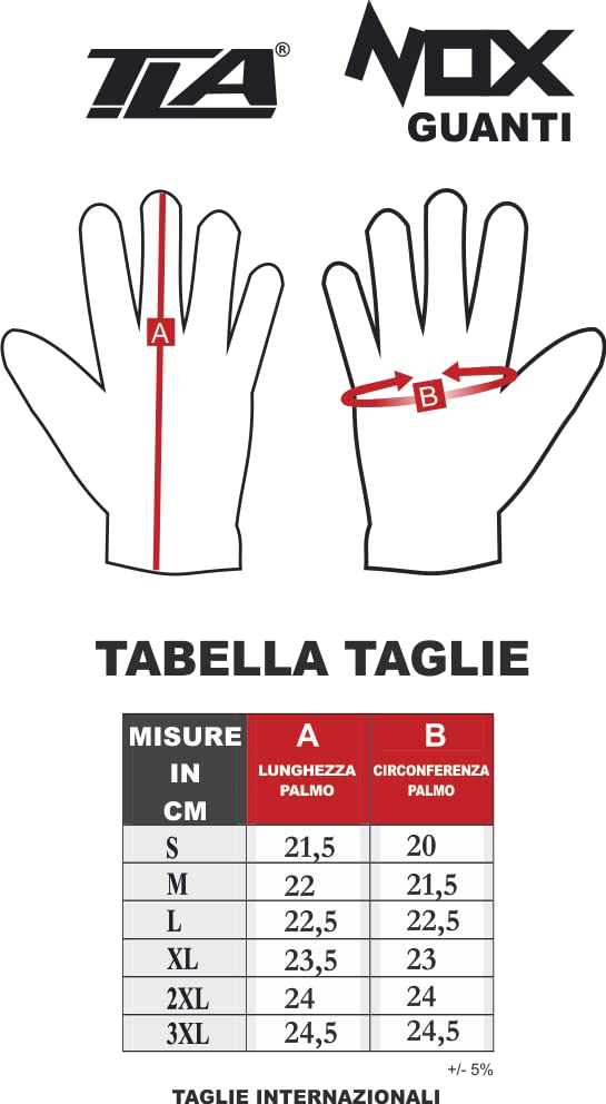 Leren Moto Handschoenen TLA NOX