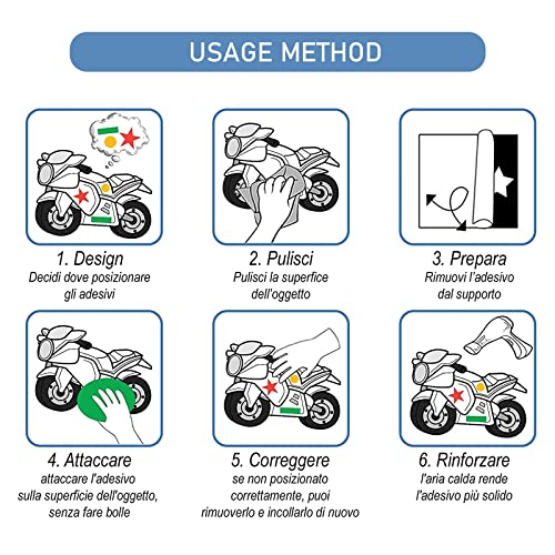 Diyxisk Racing Decal Sticker Adesivos Adesivos de Moto Patrocinadores, Calcomânia Monstro, Adesivos de Motocross, Adesivo Monster Energy, para Motocicletas, Capacetes, Motos de Cross (Elfos)