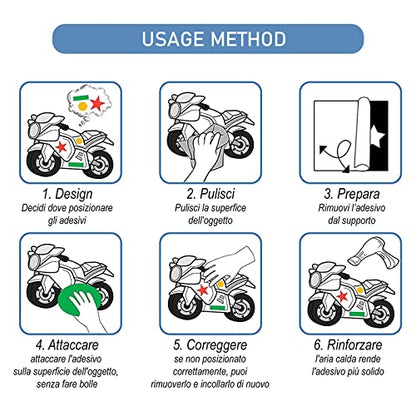 Diyxisk Racing Decal Sticker Adhesius Adhesius Moto Patrocinadors, Calcomania Monstre, Adhesius Motocross, Adhesiu Monster Energy, per Motocicletes, Cascos, Motos de Cross (Elfs)