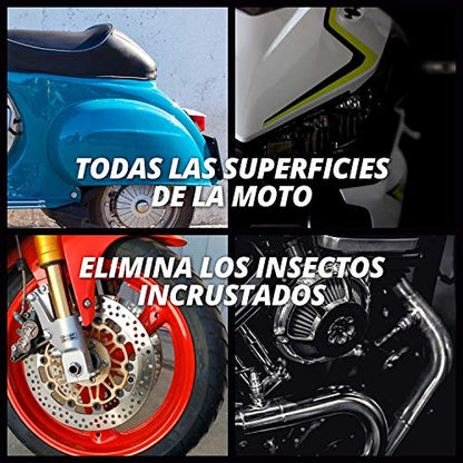 Pack de limpieza para Moto y Casco - QM Cleaner