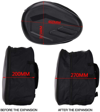 Saddle bags for motorcycle 36L-58L - JFG RACING