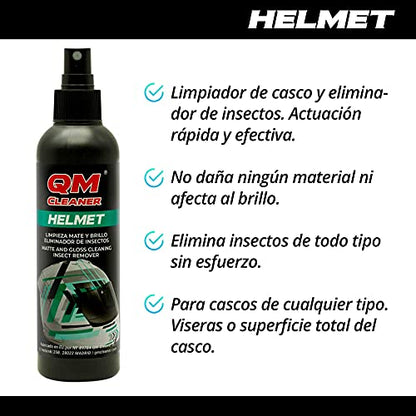 Cleaning pack for Motorcycle and Helmet - QM Cleaner