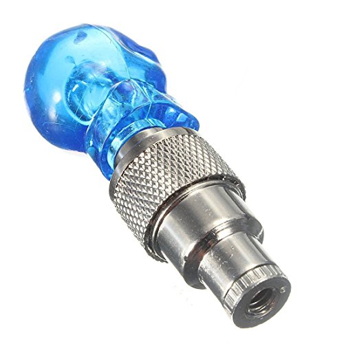 FRGMNT Valve Cap with LED Valve Caps for Bicycle Car Wheel Lamps - Blue