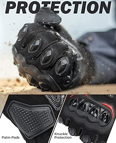 Atmungsaktive Motorradhandschuhe KEMIMOTO