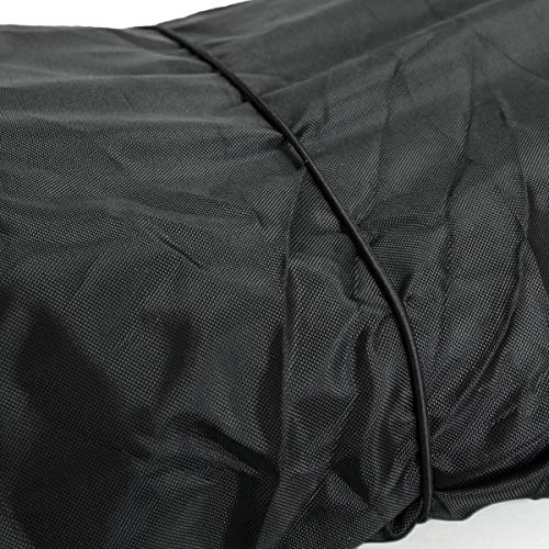 TJ MARVIN - Polyester-Sitzbezug für XL-Roller (80x118 cm), Schwarz