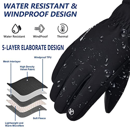 MOKANI Waterproof Winter Gloves