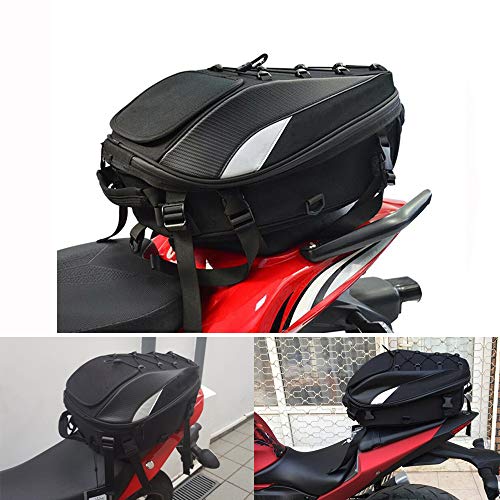 Helmet holder / Bag for rear seat - JFG Racing