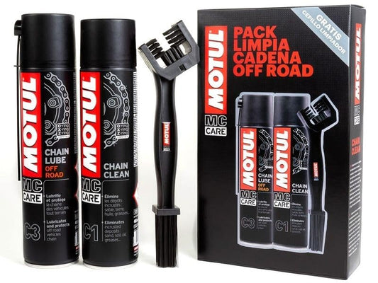 Kit netejador i lubricant de cadena - Motul