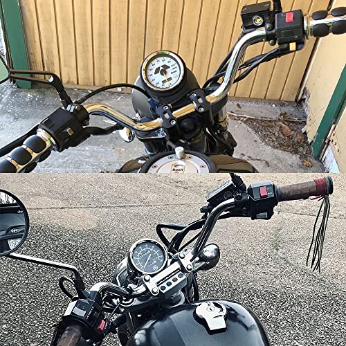 Stuur 22mm, Stuur Custom Sportster universele hoge controlebalk voor Sportster XL 883 1200 Cruiser Bobber Custom Chopper Softail Dyna Tour Glide Road CG125